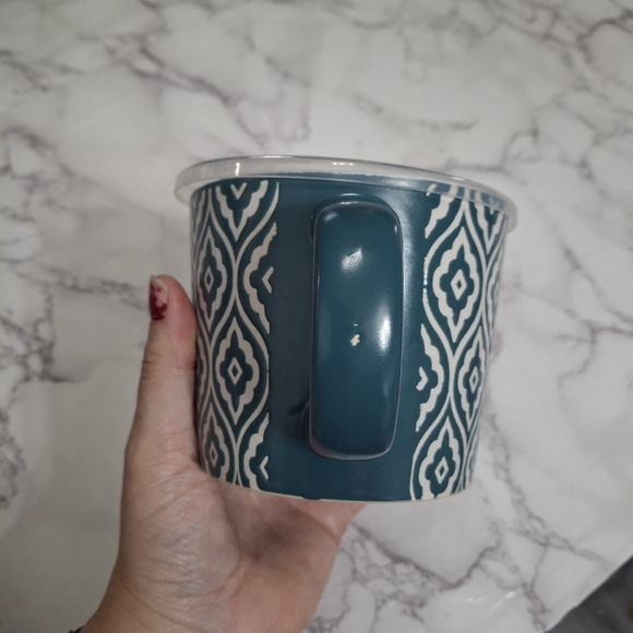 ABODE Teal Container with Lid - Picture 5 of 9